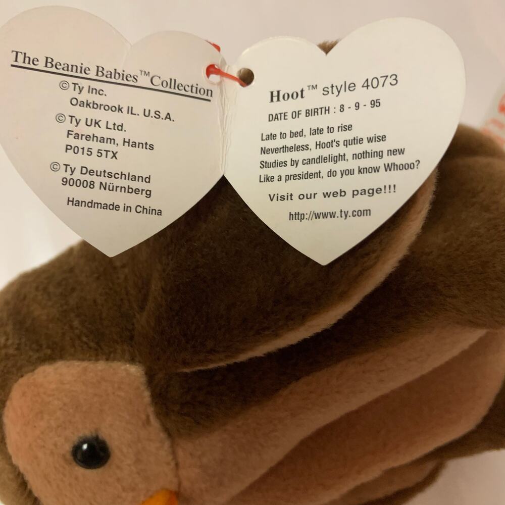 TY BEANIE BABIES - 4 Babies - 1 Princess Bear and 3 Other Animals New with Tags - Picture 10 of 12